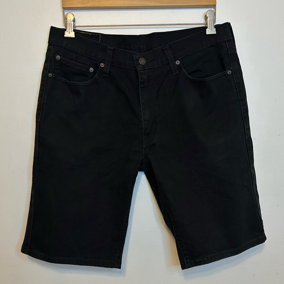 Levi's Other - Levi’s 541 Jean Shorts Mens Size 33 Black Athletic Denim Dark Wash Shorts